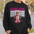 Daddy's Home Pink President Donald Trump House スウェットシャツ 彼への贈り物