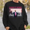Daddy's Home President Donald Trump 2024 Pink Trump スウェットシャツ 彼への贈り物