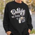 Daddy Est 2025 初めての父の日 新しいパパ 若い父親 スウェットシャツ 彼への贈り物