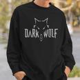 Dark Wolf Graphic Fierce Animaltreetwear スウェットシャツ 彼への贈り物