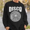 Disco Music Ball ファンク ソウル 音楽愛好家 レトロ 70年代 80年代 コスチューム スウェットシャツ 彼への贈り物
