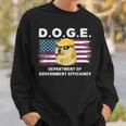 Doge 政府効率省 トランプ柴犬 スウェットシャツ 彼への贈り物