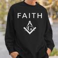 Faith フリーメイソン スクエアとコンパス フリーメイソン スウェットシャツ 彼への贈り物