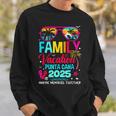 Family Vacation Punta Cana 2025 Making Memories Together Sweatshirt Gifts for Him