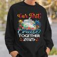 Our First Cruise 2025 Together Cute Matching Couples Cruise Sweatshirt Gifts for Him