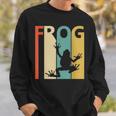 Frog カエル 動物 スウェットシャツ 彼への贈り物