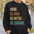 Dutch First Name Huub スウェットシャツ 彼への贈り物