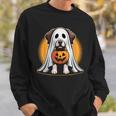 My Dog Is My Boo ハロウィン ゴーストドッグ メンズ レディース キッズ スウェットシャツ 彼への贈り物