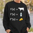 FX F'x F''x 関数 微分 微分積分 微分方程式 導関数 積分法 積分証明 数学好き スウェットシャツ 彼への贈り物