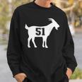 Goat 51 GOATナンバーフィフティワンヤギ スウェットシャツ 彼への贈り物