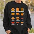 Ham Burgers Hamhamham Burburbur ハンバーガー大学 スウェットシャツ 彼への贈り物