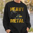 Heavy Equipment Operator Excavator Construction Backhoe スウェットシャツ 彼への贈り物