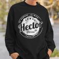 Hector El Hombre El Mito La Leyend Hector Nombre Camisa de entrenamiento Regalos para él