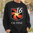 I'm Fine 脆弱性スタックス ファンタジー Mmorpg スウェットシャツ 彼への贈り物