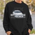 Jdm Car Jzx100 In Drift Powerlide 1Jz チェイサー ターボセダン スウェットシャツ 彼への贈り物