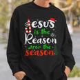 Jesus Is The Reason For Theeason クリスマス 神の信仰 スウェットシャツ 彼への贈り物
