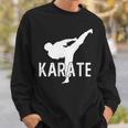 Karate Kick 空手キック松濤館、剛柔和道上地糸東極真流 スウェットシャツ 彼への贈り物