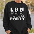 Lan Party レトロゲームtシャツ スウェットシャツ 彼への贈り物