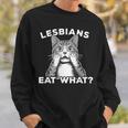 Lesbians Eat What Csdレズビアン スウェットシャツ 彼への贈り物