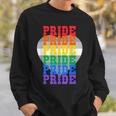 Lgbtq レインボーカラーのプライド スウェットシャツ 彼への贈り物