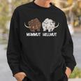Mammut ヘルムート 石器時代 象 恐竜種 恐竜 スウェットシャツ 彼への贈り物