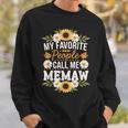 Meemaw ひまわり 好きな人 Call Me Meemaw スウェットシャツ 彼への贈り物