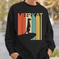 Meerkat ミーアキャット 動物 スウェットシャツ 彼への贈り物