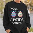 Mein Erstes Osterei かわいいイースターエッグでハッピーイースター スウェットシャツ 彼への贈り物