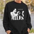 Miles Jazz Wisdom トランペットミュージシャン 1色 スウェットシャツ 彼への贈り物