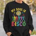Myoul Is Disco ヴィンテージ 70年代 ダンシング レトロ ダンスミュージック スウェットシャツ 彼への贈り物