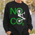No Co2 サイクリング 気候変動対策 グリーンエネルギー Mtb スウェットシャツ 彼への贈り物