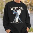 Number And Portrait Bobby Witt Jr Kansas City Mlbpa スウェットシャツ 彼への贈り物