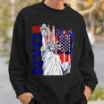 Nyc ニューヨーク市自由の女神 アメリカ国旗 スウェットシャツ 彼への贈り物