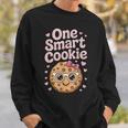One Smart Cookie Chocolate Chip Cookie Sweatshirt Gifts for Him One Smart Cookie Chocolate Chip Cookie Sweatshirt Gifts for Him