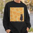 Orange Cat スウェットシャツ 彼への贈り物