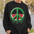 Palestine Watermelon Palestine Peace Watermelon Palestine Camisa de entrenamiento Regalos para él