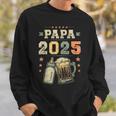 Papa 2025 年生 新しいパパ 若いパパ 初めてのパパ スウェットシャツ 彼への贈り物
