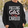 Passing Gas Is My Cardio 麻酔科医 スウェットシャツ 彼への贈り物