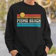 Pismo Beach ピズモビーチ カリフォルニア レトロ サンセット サーフ トリップ ラブ サーフィン スウェットシャツ 彼への贈り物