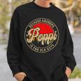 Poppi Because Grandpa Is For Old Guys Grandpa Sweatshirt Gifts for Him