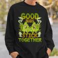 Pot Lovers マリファナ Good Budstick Together Cannabis Weed スウェットシャツ 彼への贈り物