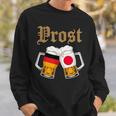 Prost ドイツ-日本オクトーバーフェストビールマグ 旗デザイン スウェットシャツ 彼への贈り物