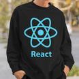 Reactjs ReactJs 公式ロゴ Javascript フレームワーク スウェットシャツ 彼への贈り物