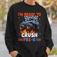 Ready To Crush Pre-K Pre K Monster Truck Back To School Boy Sweatshirt Gifts for Him