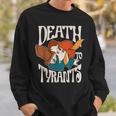 Retro Rabbit Death To Tyrants Vintage 90S Sweatshirt Gifts for Him