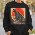 Retro Vintage Japanese Legendary Monster Kaiju Sweatshirt Gifts for Him