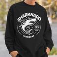 Sharkharknado Forecast ファニーグラフィックtシャツ スウェットシャツ 彼への贈り物