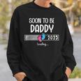 Soon To Be Daddy 2025 Loading Father First Time Dad Est 2025 スウェットシャツ 彼への贈り物