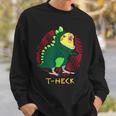 T Heck オカメインコ 面白い 恐竜 鳥 怒っているオウム 鳥 ミーム スウェットシャツ 彼への贈り物