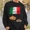 That's Amore ピザ パスタ好き イタリア料理 イタリア国旗 スウェットシャツ 彼への贈り物
